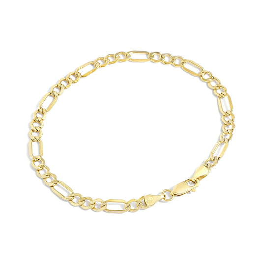 Gold-plated chain bracelet